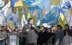 Самым известным политиком объединения стал Михаил Саакашвили