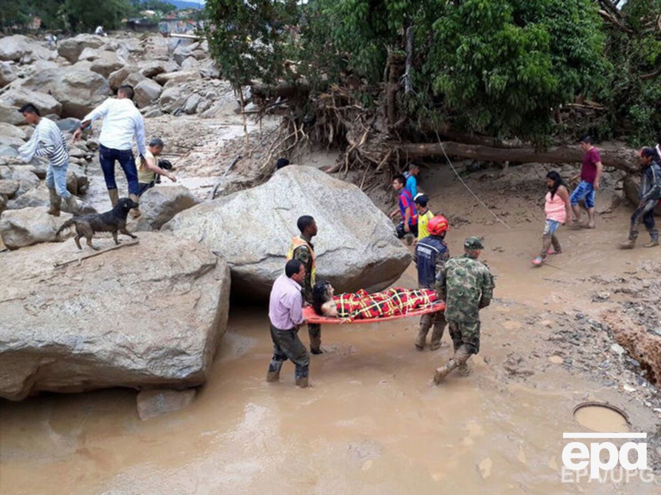Унаслідок зсуву в Колумбії уважають зниклими безвісти&nbsp;220 осіб&nbsp;