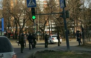 В управлении ФСБ Хабаровска произошла стрельба