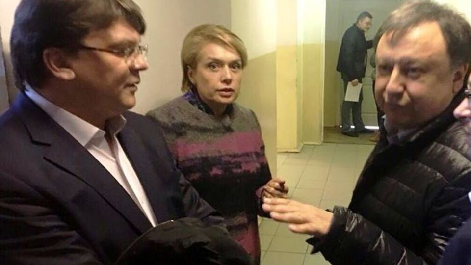 Жданов, Гриневич і Княжицький у Солом'янському суді