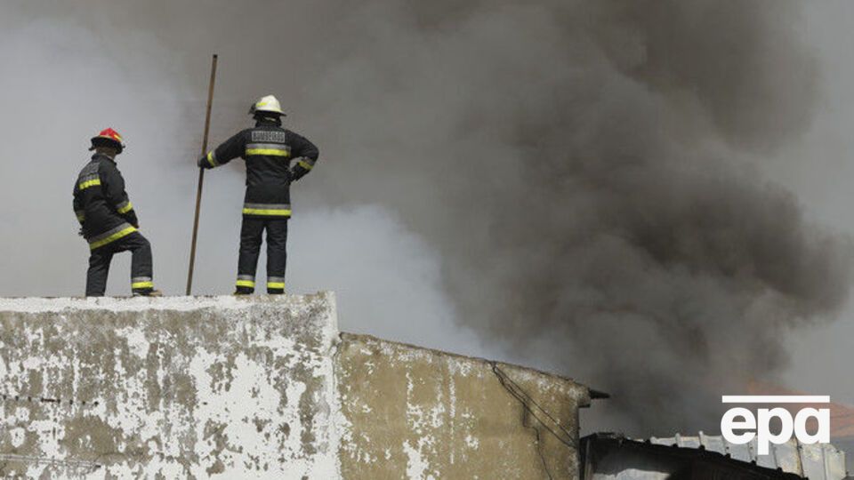У Курській області загорівся армійський склад