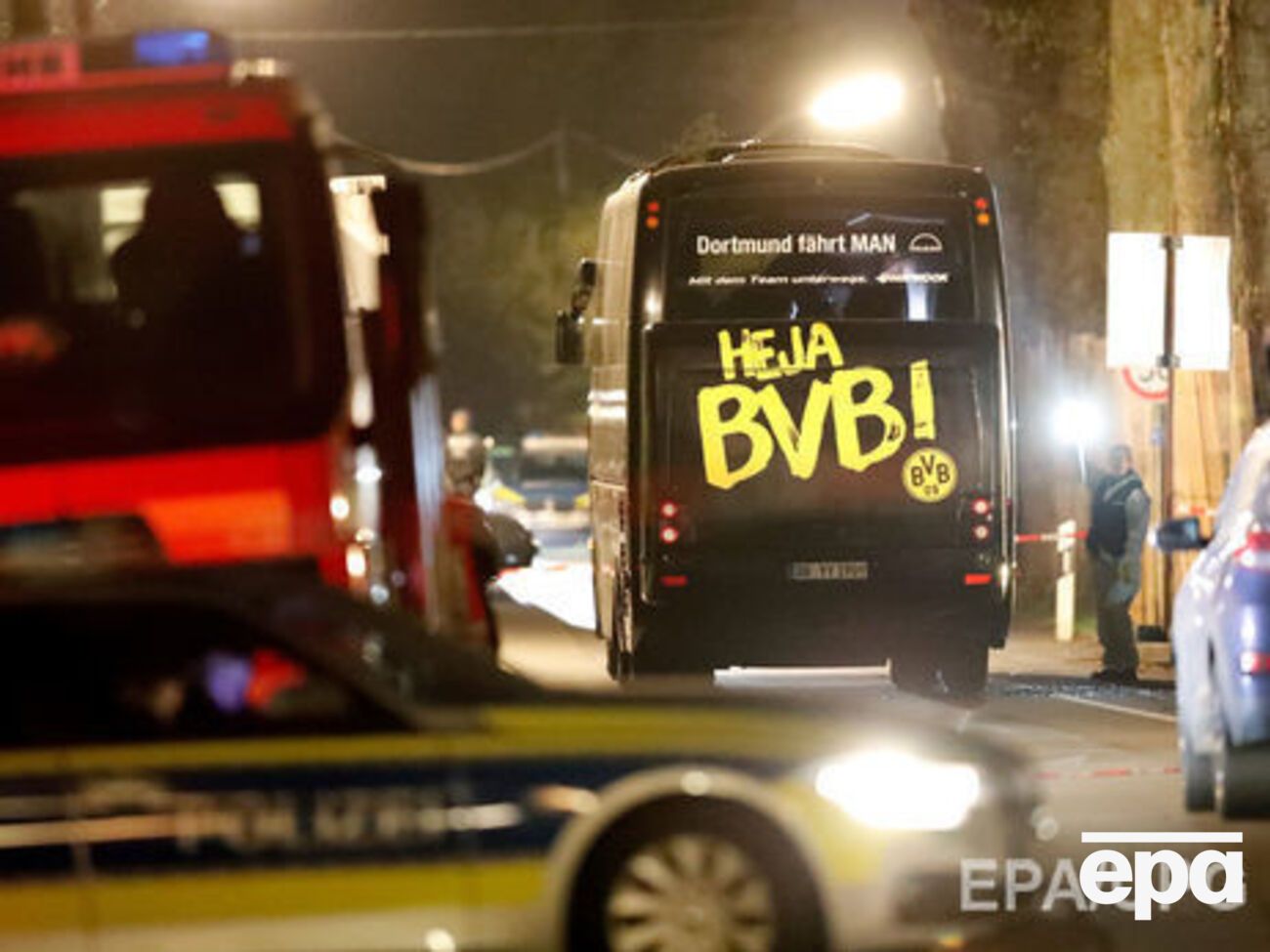 11 квітня біля автобуса футбольного клубу "Боруссія" в Дортмунді сталося три вибухи