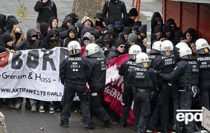 На улицах Кельна неспокойно