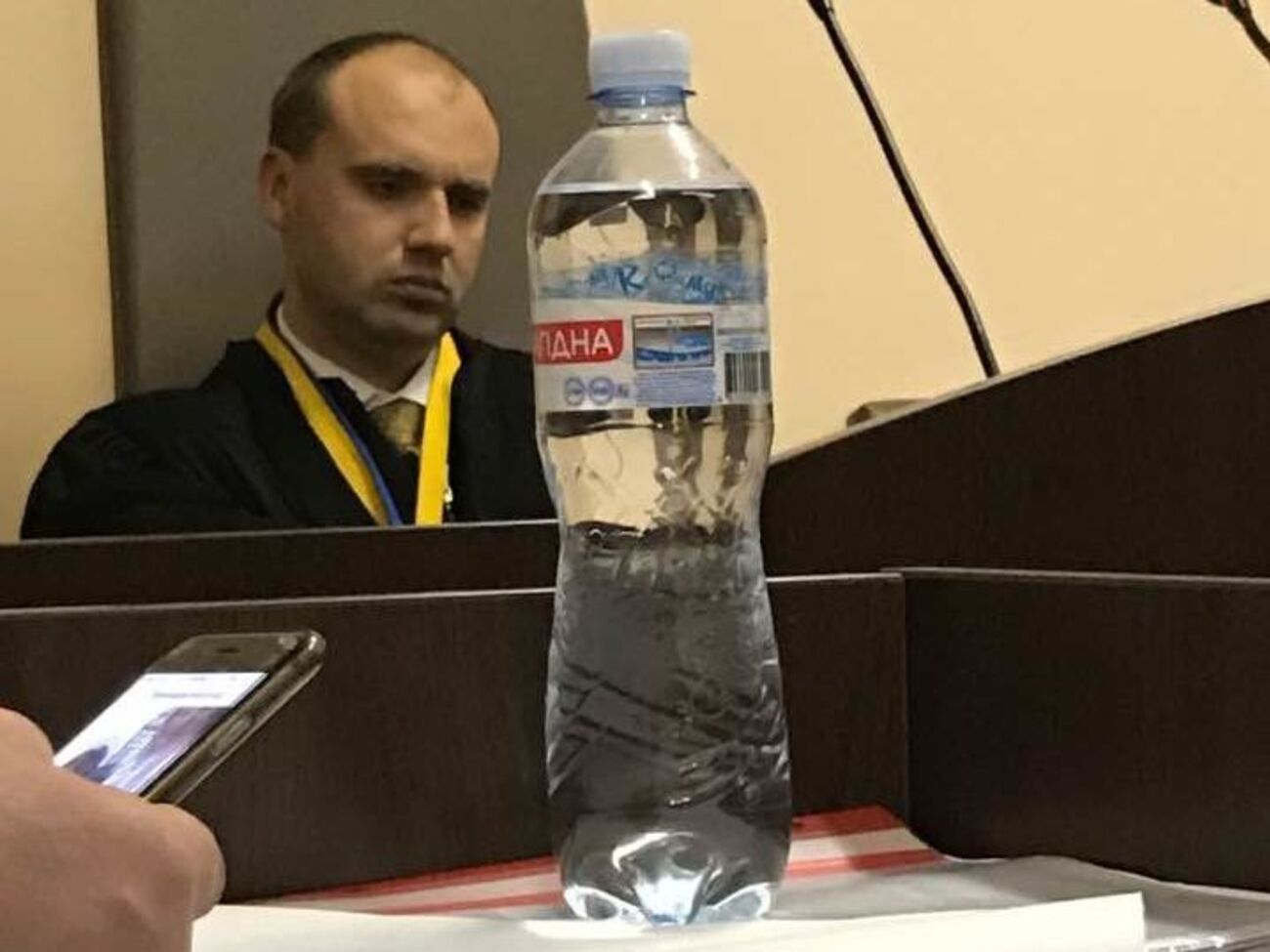 Суддя Бобровник розглядає питання про запобіжний захід Мартиненку