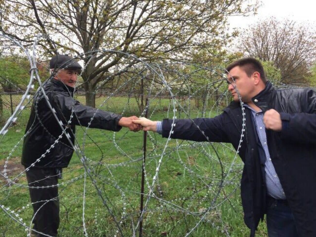 Климкин встретился с жителем оккупированной Южной Осетии