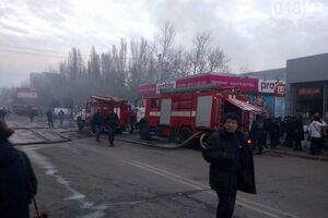 Пожежу на ринку в Одесі ліквідовано