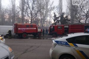 В Одессе горел рынок "Северный"