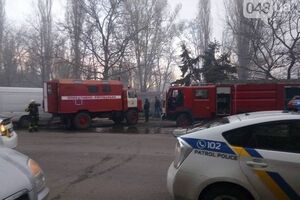 В Одесі горів ринок "Північний"