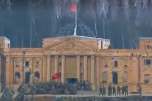 В России провели реконструкцию взятия Берлина