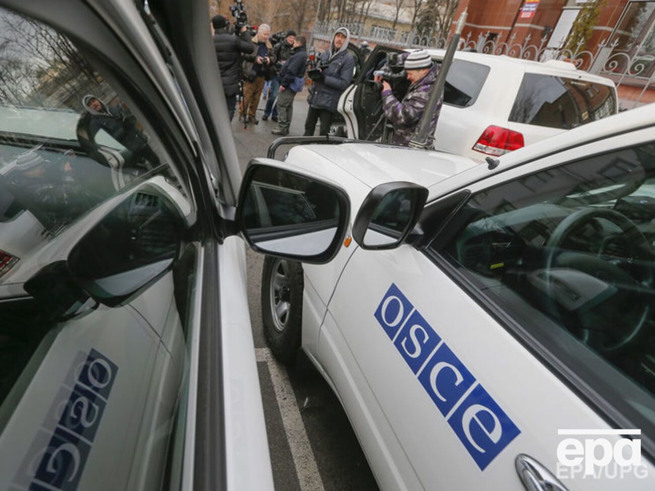 У Луганській області підірвався автомобіль місії ОБСЄ