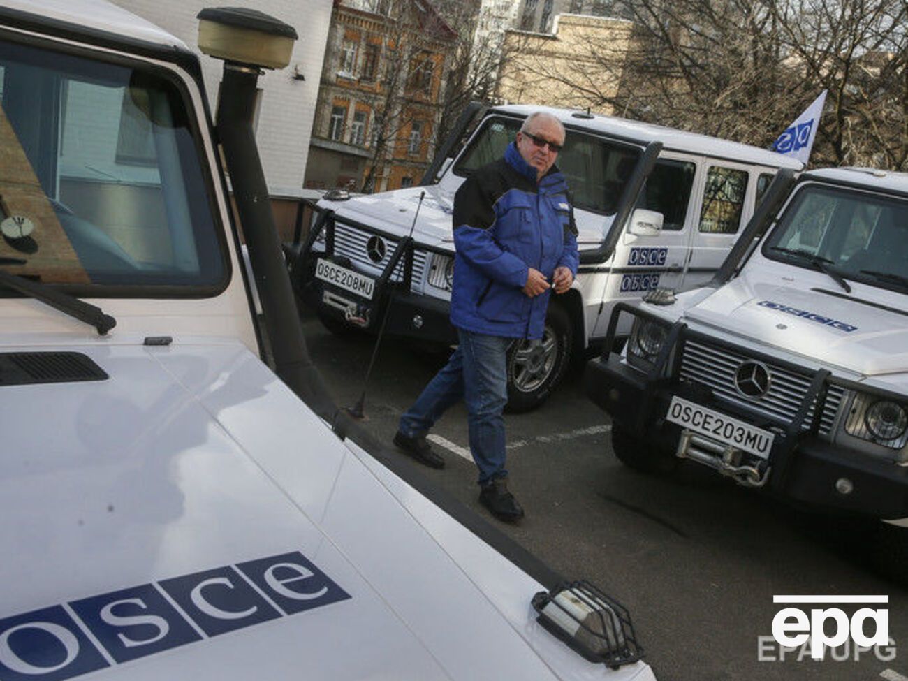 Сегодня в Луганской области подорвалась машина патруля СММ ОБСЕ