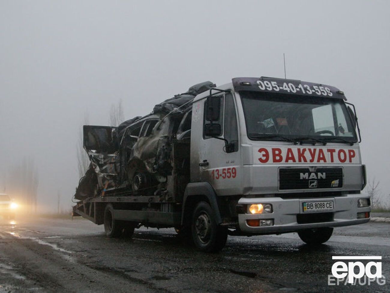 Американец погиб накануне в результате подрыва автомобиля