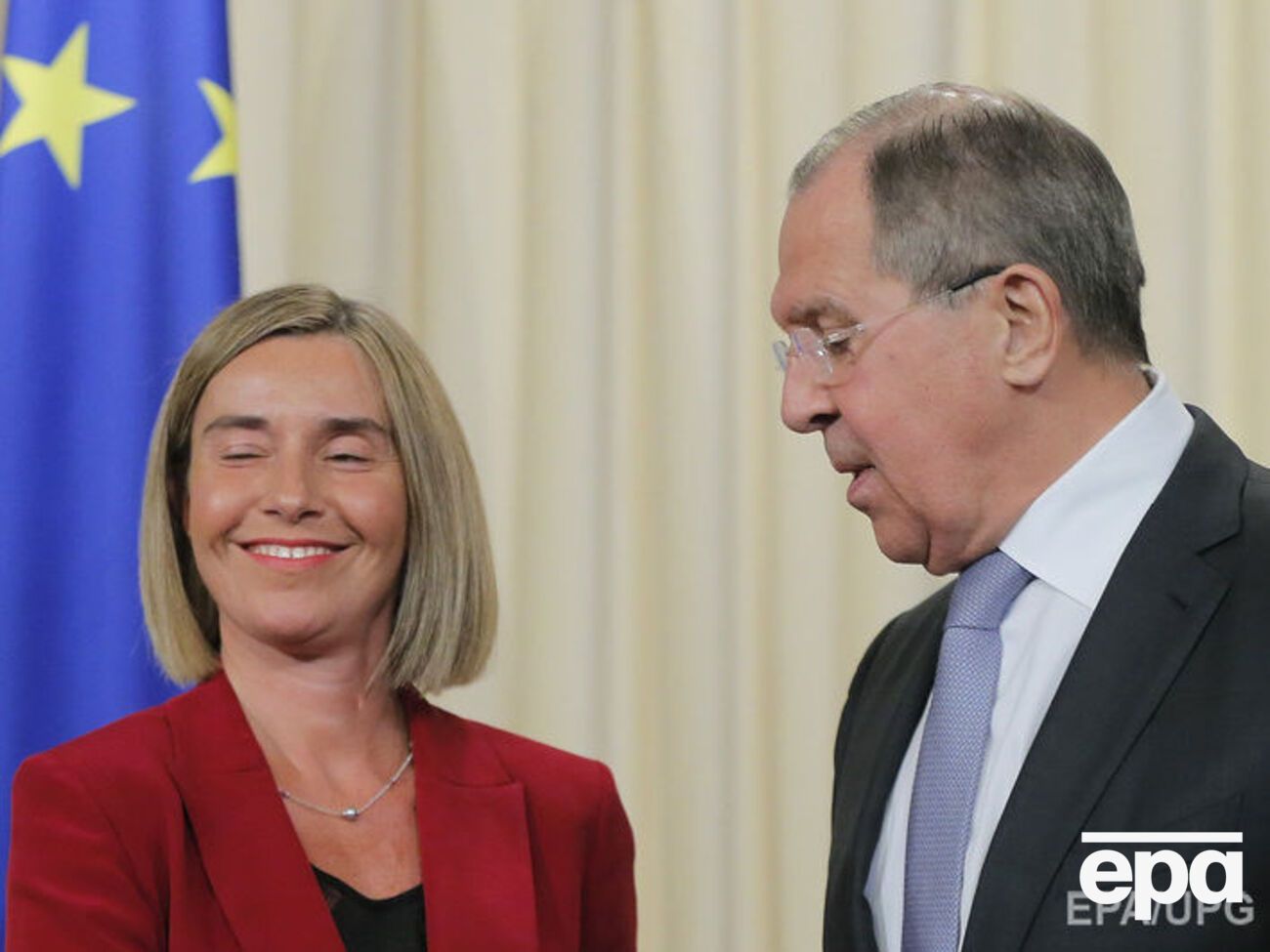 Могеріні і Лавров провели зустріч, на якій обговорили ситуацію в Україні