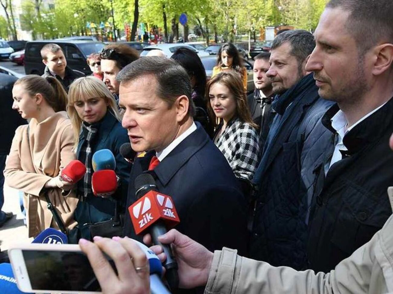 Ляшко після допиту сказав пресі, що не зрозумів, у чому його обвинувачують