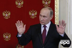 Президент России Владимир Путин на совместной с президентом Италии пресс-конференции в Кремле 11 апреля 2017 года