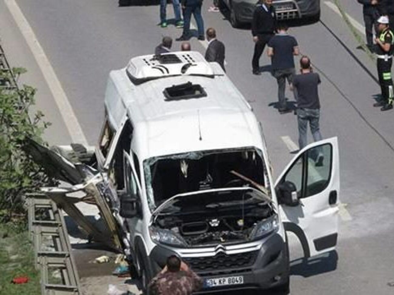 У момент вибуху в транспортному засобі перебували студенти університету