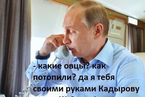 У соцмережах жартують стосовно того, що корабель з вівцями потопив судно ЧФ РФ
