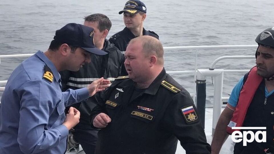 Урятовані турецькими військовими російські моряки з "Лимана"