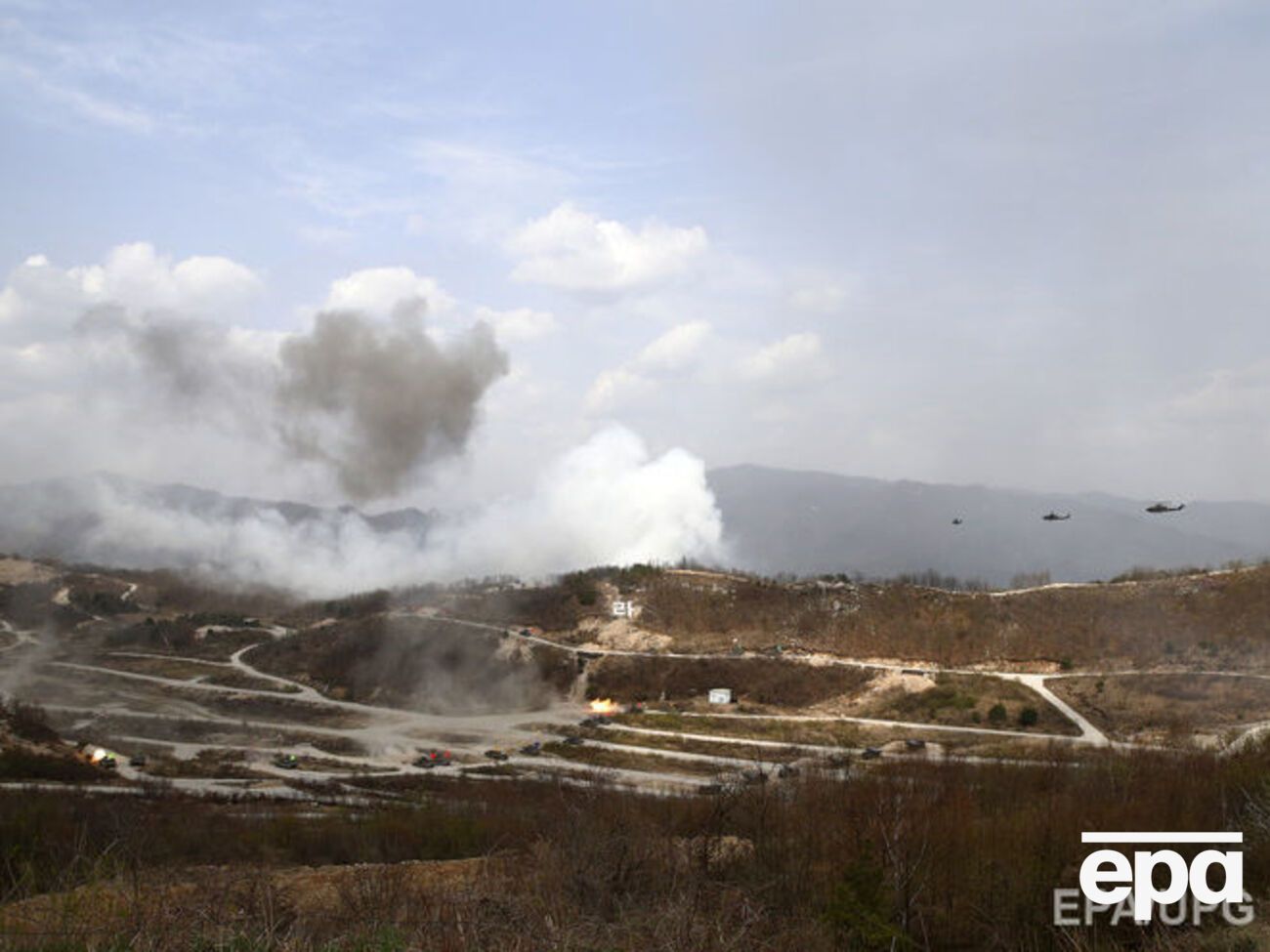 Совместные учения армии США и Южной Кореи