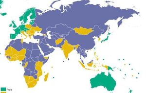 Країни поділили на вільні, частково вільні й невільні