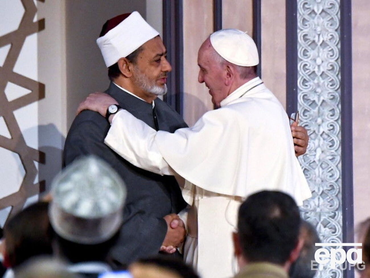 Франциск зустрівся з верховним імамом одного з провідних ісламських навчальних закладів світу