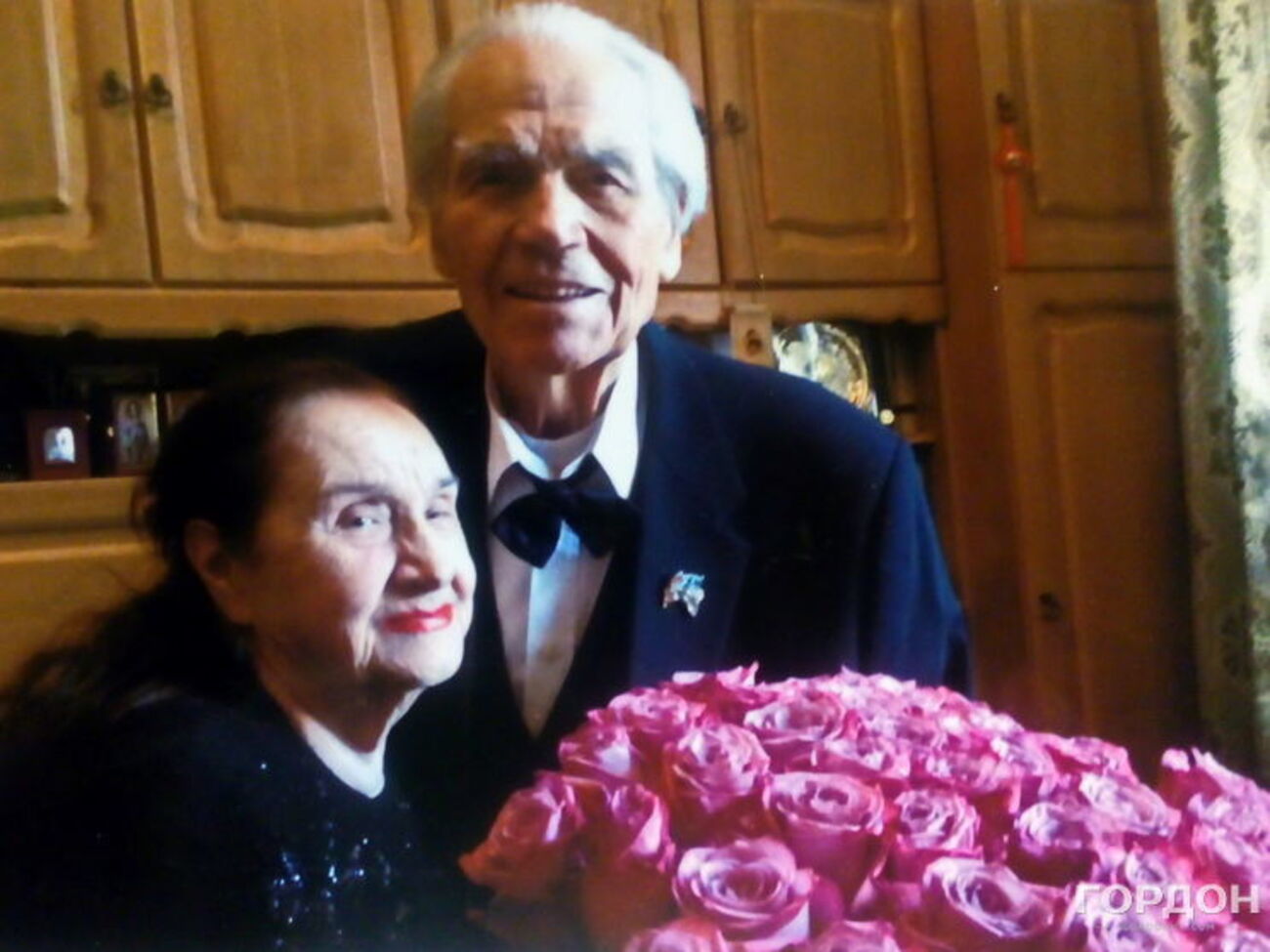 Дмитрий Гнатюк с супругой Галиной весной 2015 года