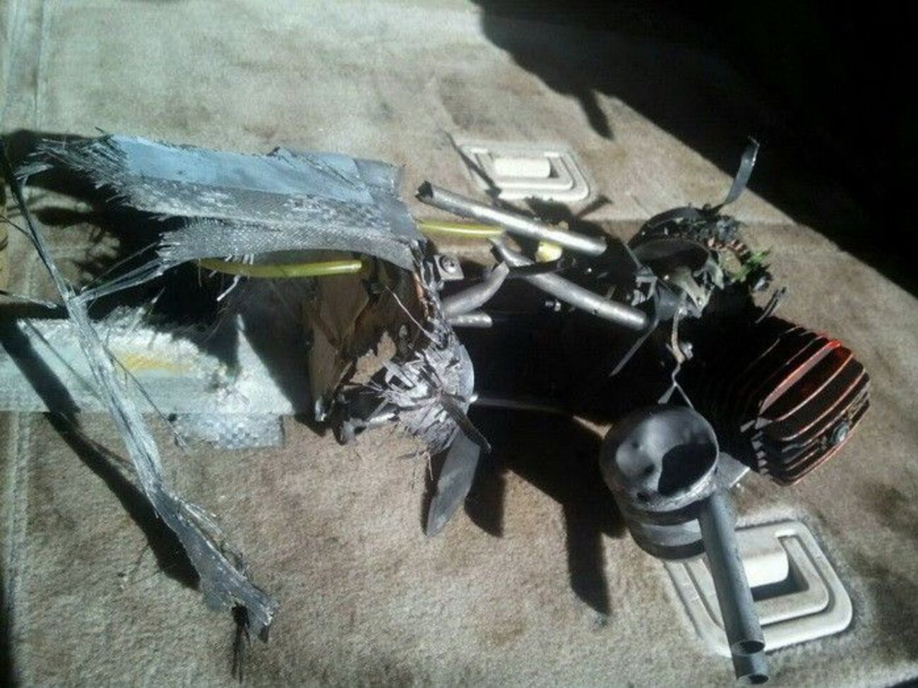 Українські військові збили російський безпілотник