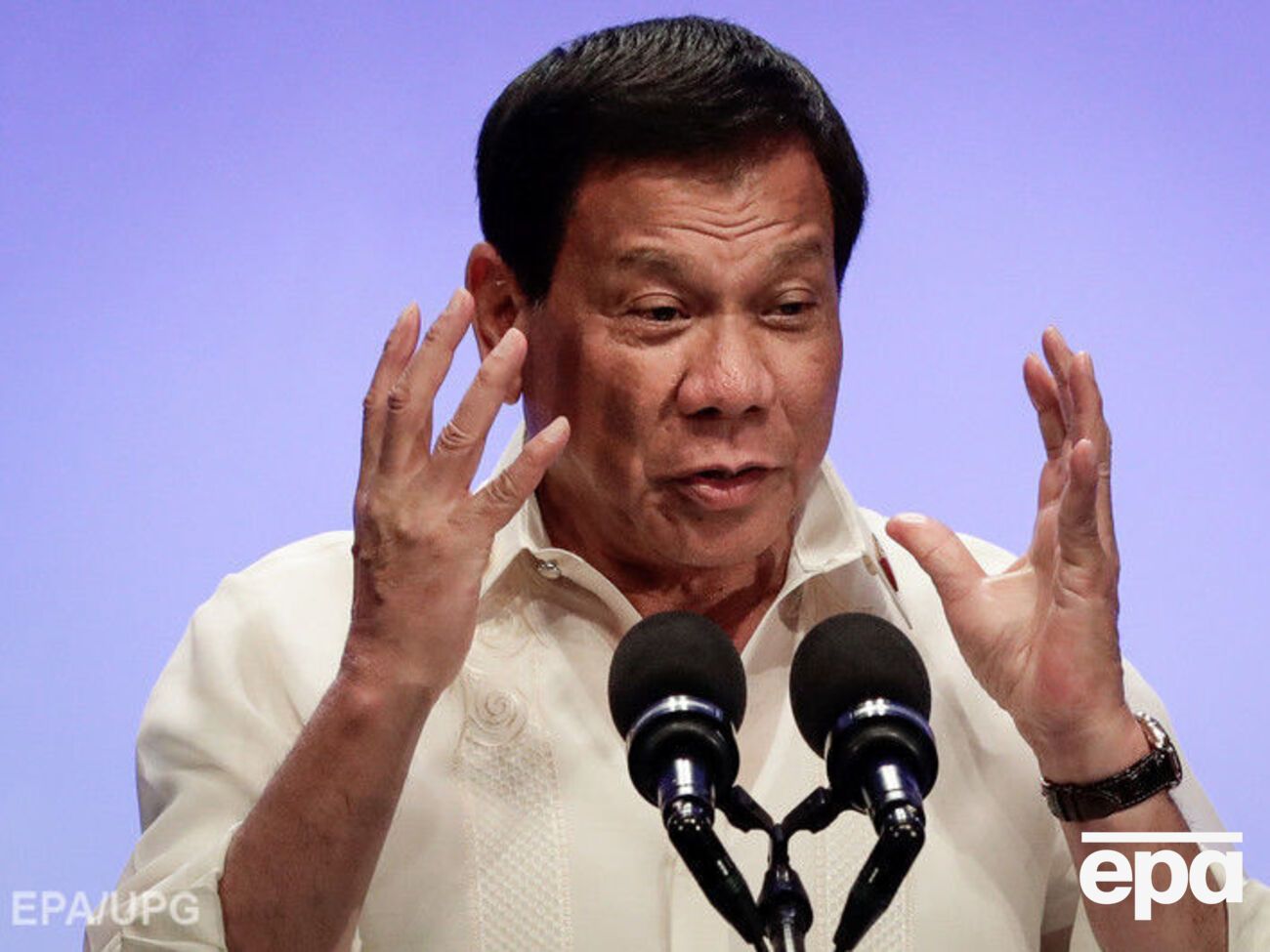 Дутерте: Кім Чен Ин "хоче знищити світ, бо він дуже щасливий і завжди посміхається"