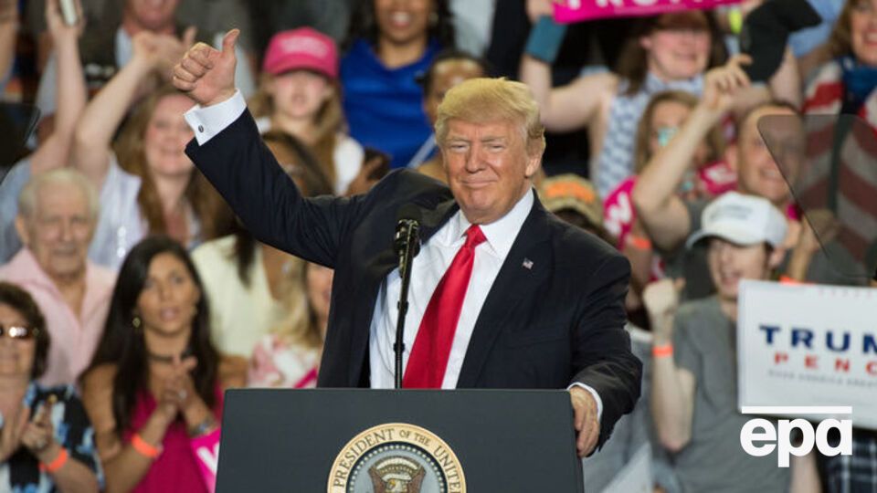 Трамп виступає в Гаррісберзі