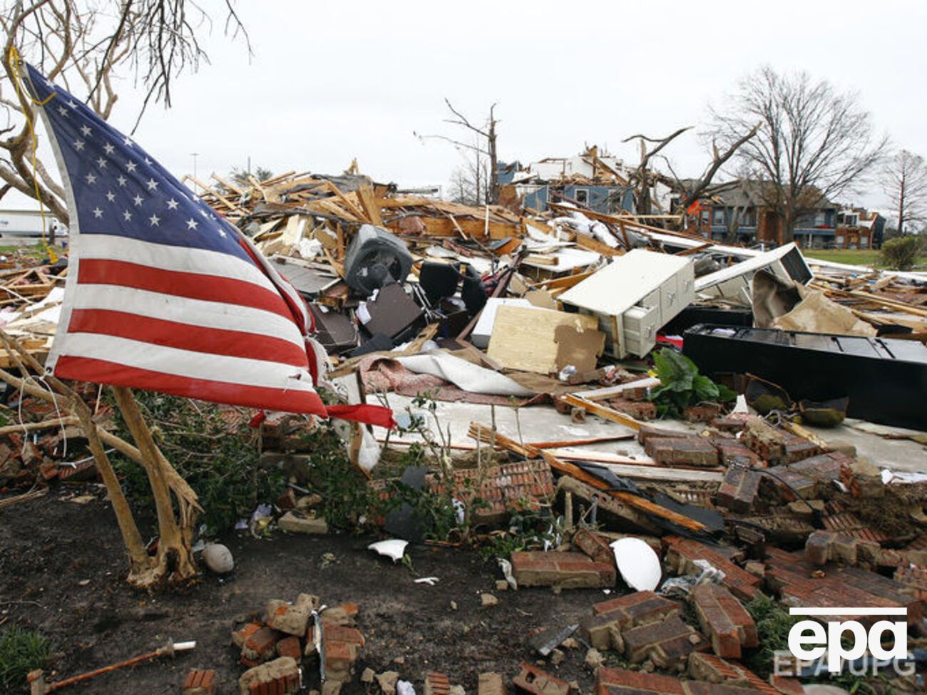 Торнадо налетів на Техас
