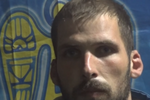 Лікоть, він же Карайван, у бесіді з членами організації "Оберіг" заявив, що хотів просто підзаробити