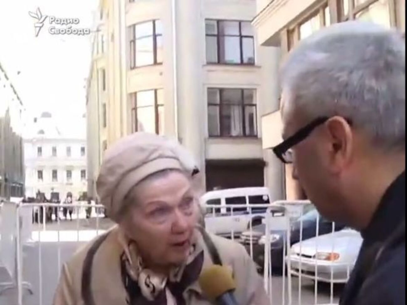 Тамара Михайловна: Я написала в письме: "Хватит, Путин, врать, воровать, воевать"