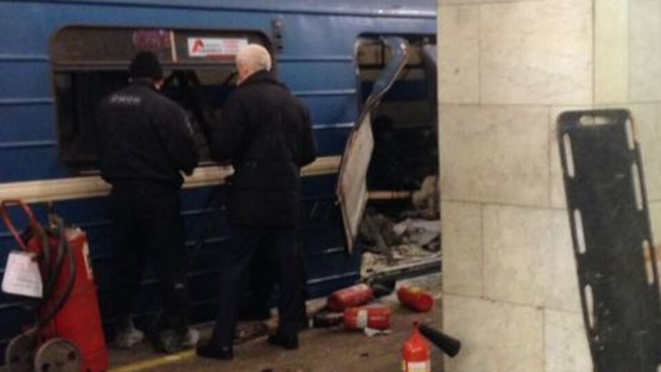 Вчера в метро Санкт-Петербурга произошел взрыв