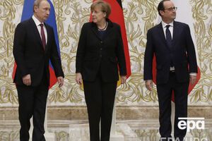 Путін у розмові з Меркель і Олланд "висловився на користь" запуску реалізації політичних аспектів Мінських домовленостей