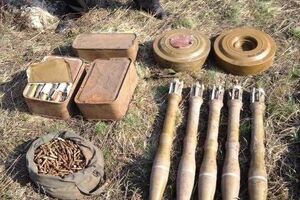 Тайник обнаружили неподалеку от места дислокации 92-й ОМБр