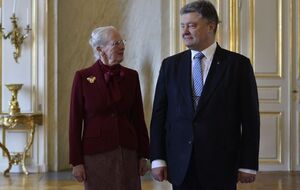 Королева Дании Маргрете II приняла президента Украины Петра Порошенко