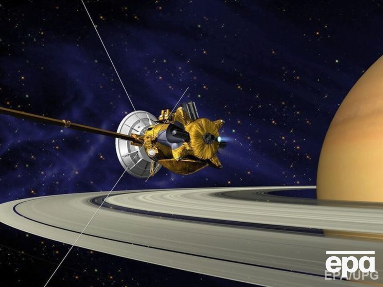 Космический аппарат Cassini завершает свою миссию