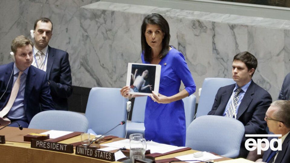 Хейли на заседании Совбеза ООН пригрозила, что США отреагируют на преступления Асада в Сирии самостоятельно
