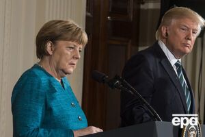 В марте Меркель и Трамп провели совместную пресс-конференцию в Белом доме