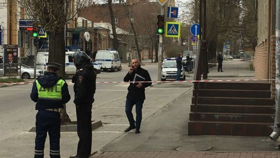 Территорию, где произошел взрыв, оцепили