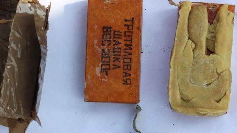 Оперативники изъяли взрывное устройство в эквиваленте 600 г тротила