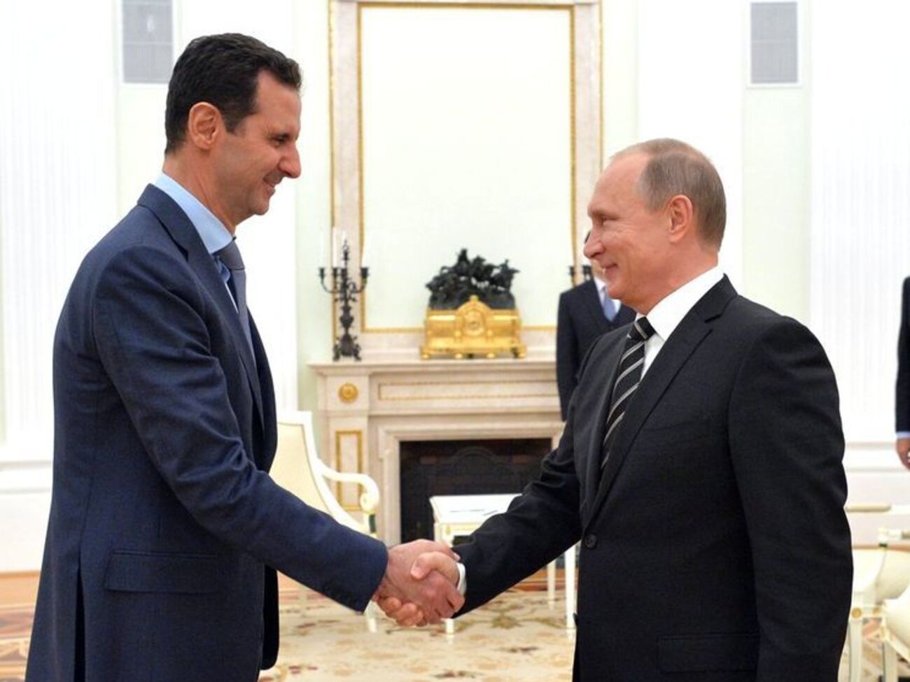 Асад и Путин являются союзниками в сирийском конфликте