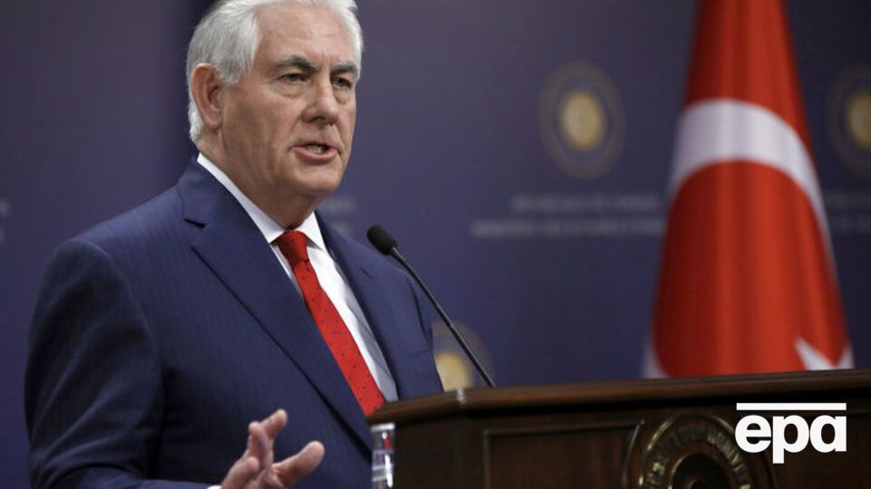 Тіллерсон висловився про ракетний удар США