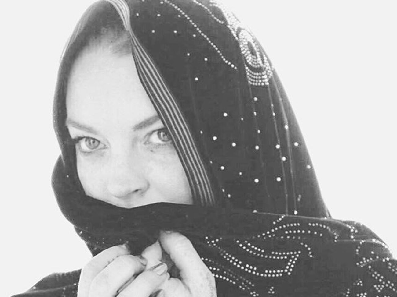 Лохан облачилась в буркини