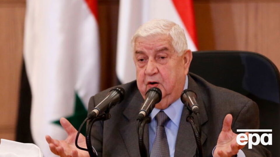 Муаллем заявил, что войска Асада не применяют химическое оружие