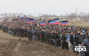 "ДНР" провела "сборы резервистов". Фоторепортаж
