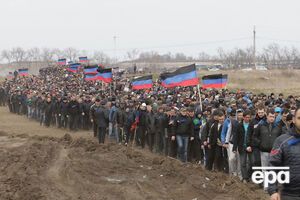 "ДНР" провела "сборы резервистов". Фоторепортаж