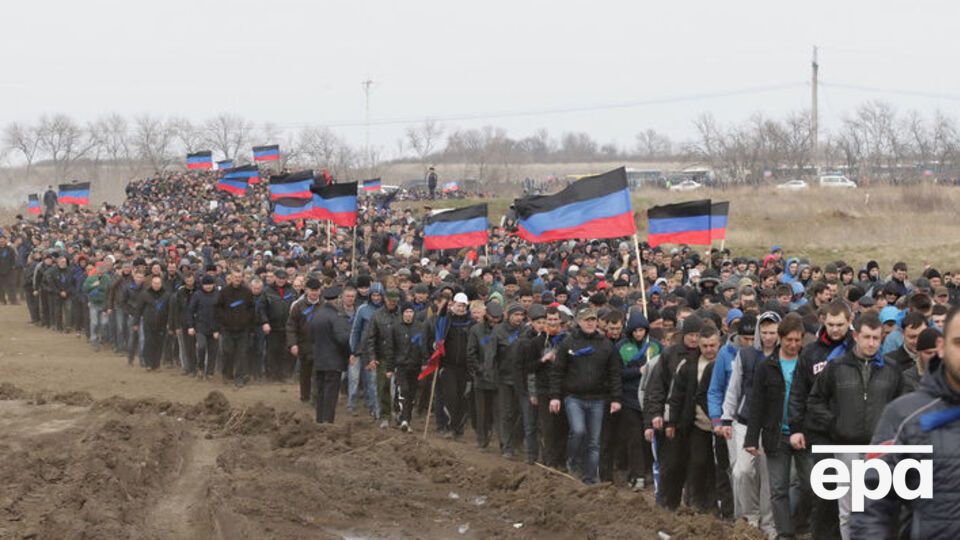 "ДНР" провела "сборы резервистов". Фоторепортаж