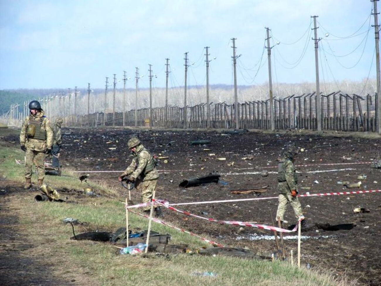 Взрывы на складах в Балаклее, предположительно, начались после умышленного поджога