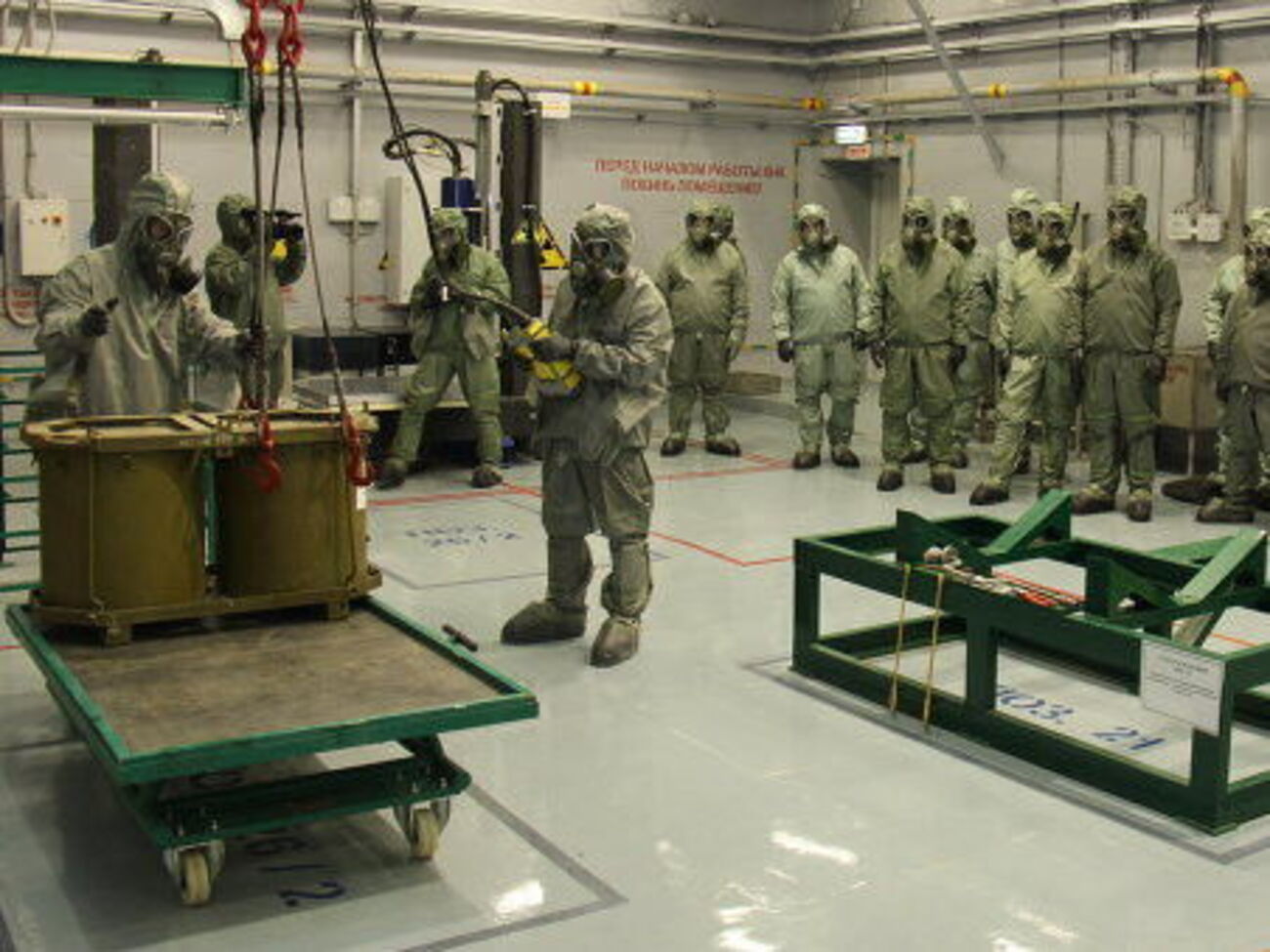 Фотография к новости об уничтожении химического оружия в России на&nbsp;специализированном предприятии в&nbsp;городе Почеп Брянской области